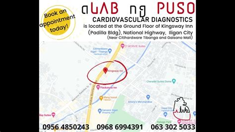 aLAB ng PUSO Cardiovascular Diagnostics's location map.